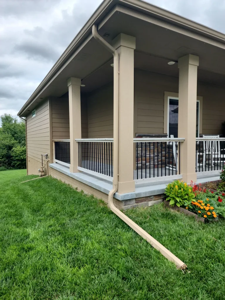 Storm Damage Gutter Replacement